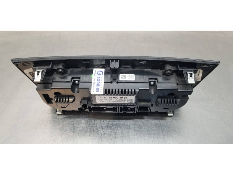 Recambio de mando climatizador para mercedes clase m (w166) ml 350 bluetec (166.004) referencia OEM IAM A1669001904  