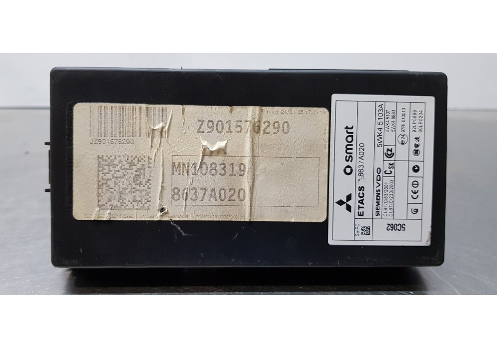 Recambio de caja reles / fusibles para mitsubishi colt berlina 3 (cz) 1.1 inform referencia OEM IAM 8637A020  