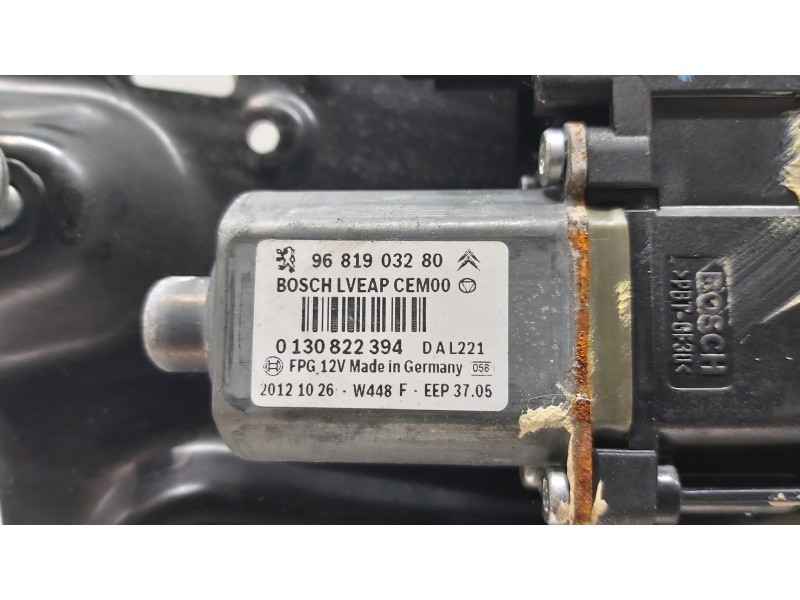 Recambio de elevalunas trasero derecho para peugeot 308 cc (2009) basis referencia OEM IAM 9224G8  
