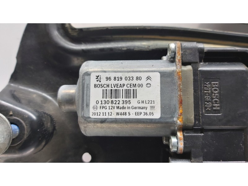 Recambio de elevalunas trasero izquierdo para peugeot 308 cc (2009) basis referencia OEM IAM 9223G4  