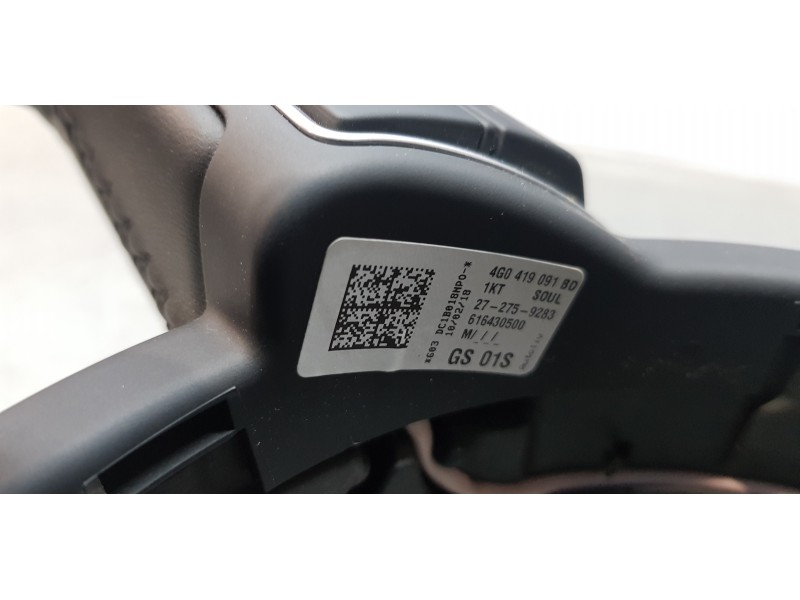 Recambio de volante para audi a1 sportback (8xf) design referencia OEM IAM 4G0419091BD   Recambio de volante para audi a1 sportback (8xf) design referencia OEM IAM 4G0419091BD