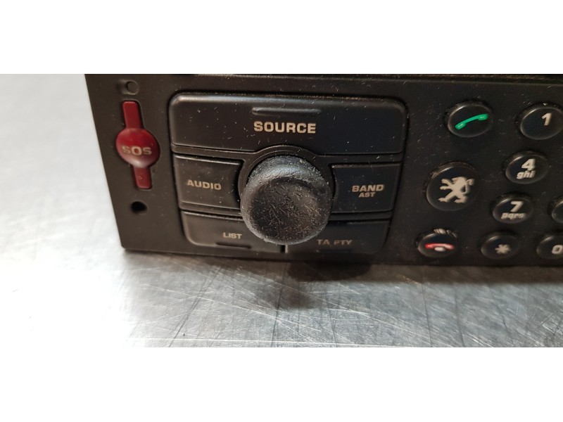 Recambio de sistema audio / radio cd para peugeot 307 break / sw (s1) break xs referencia OEM IAM 96614498XT   Recambio de sistema audio / radio cd para peugeot 307 break / sw (s1) break xs referencia OEM IAM 96614498XT