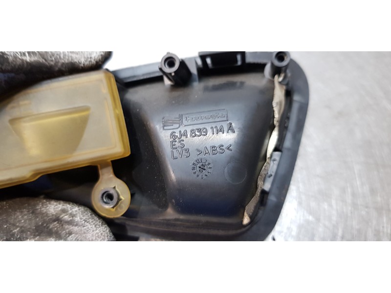Recambio de maneta interior trasera derecha para seat ibiza (6j5) reference referencia OEM IAM 6J4839114A   Recambio de maneta interior trasera derecha para seat ibiza (6j5) reference referencia OEM IAM 6J4839114A