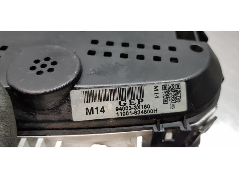 Recambio de cuadro instrumentos para hyundai elantra (md) tecno referencia OEM IAM 940033X160  