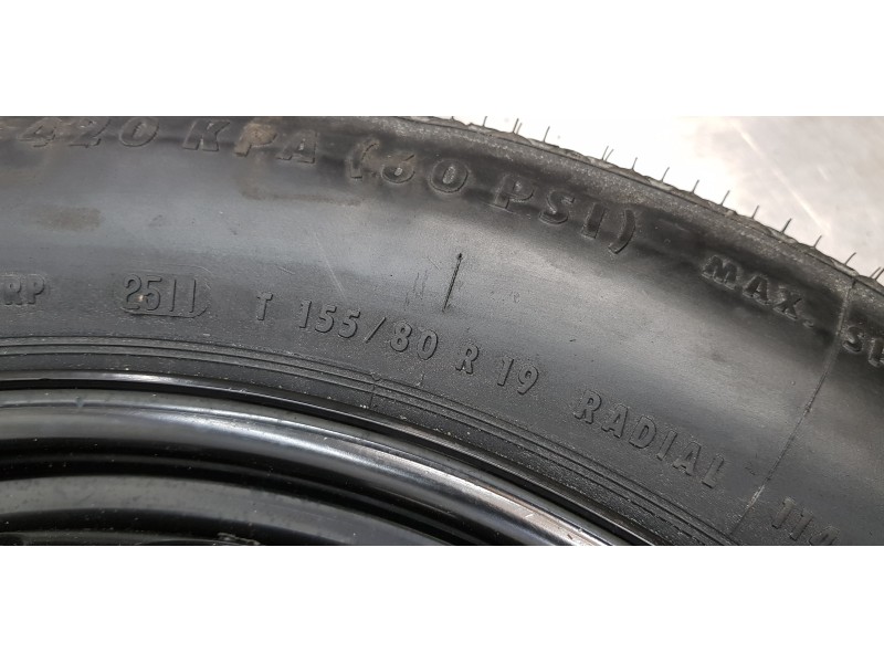 Recambio de neumatico repuesto para mercedes clase m (w166) ml 350 bluetec (166.004) referencia OEM IAM A1644000102  