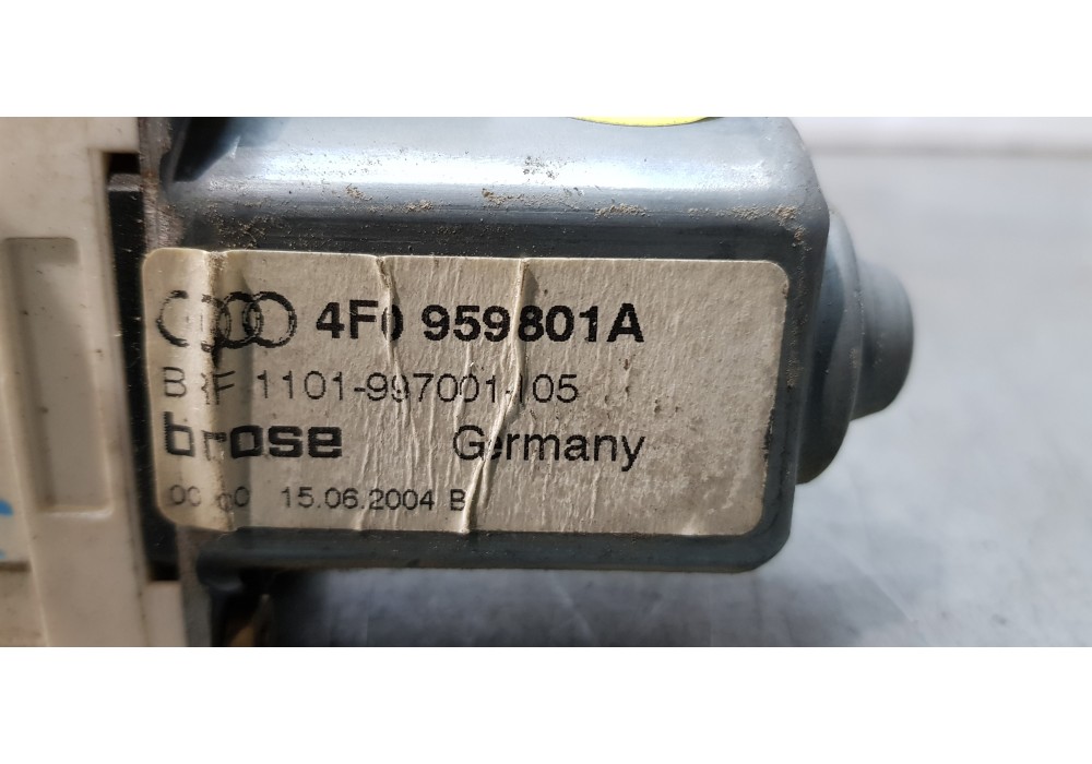 Recambio de motor elevalunas trasero izquierdo para audi a6 berlina (4f2) 3.2 fsi referencia OEM IAM 4F0959801A   Recambio de motor elevalunas trasero izquierdo para audi a6 berlina (4f2) 3.2 fsi referencia OEM IAM 4F0959801A