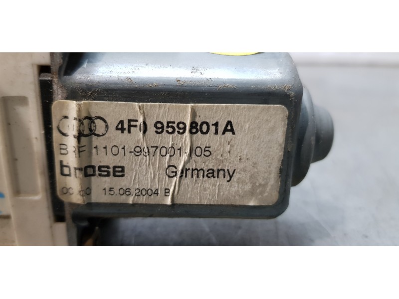 Recambio de motor elevalunas trasero izquierdo para audi a6 berlina (4f2) 3.2 fsi referencia OEM IAM 4F0959801A   Recambio de motor elevalunas trasero izquierdo para audi a6 berlina (4f2) 3.2 fsi referencia OEM IAM 4F0959801A