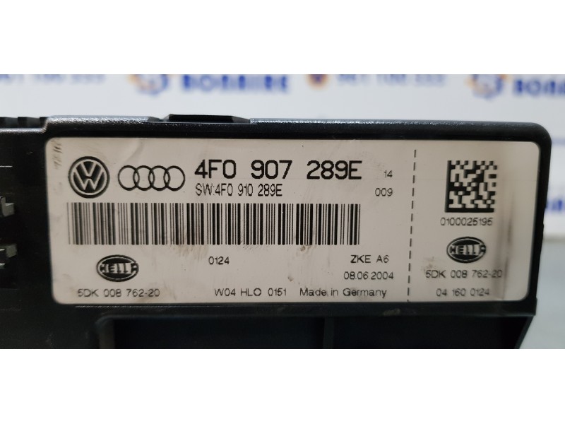 Recambio de modulo electronico para audi a6 berlina (4f2) 3.2 fsi referencia OEM IAM 4F0907289E   Recambio de modulo electronico para audi a6 berlina (4f2) 3.2 fsi referencia OEM IAM 4F0907289E