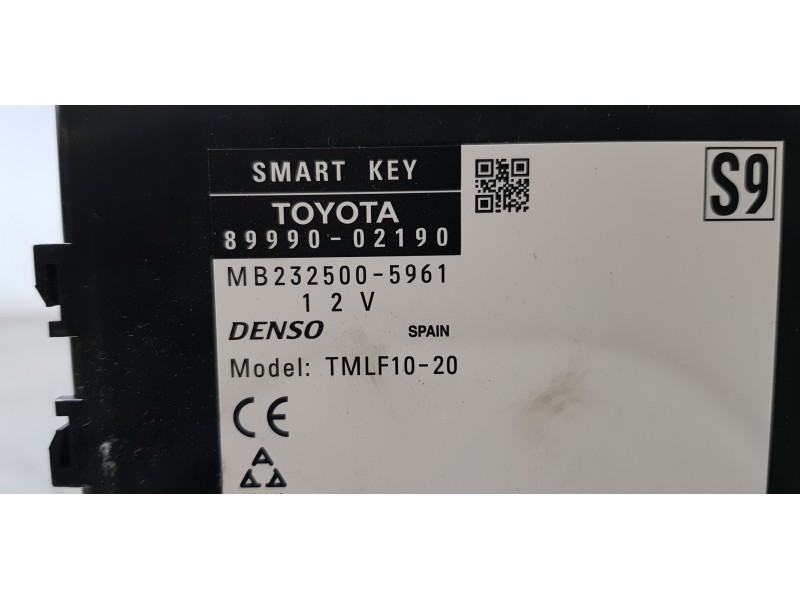 Recambio de modulo electronico para toyota auris touring sports (e18) hybrid active referencia OEM IAM 8999002190  