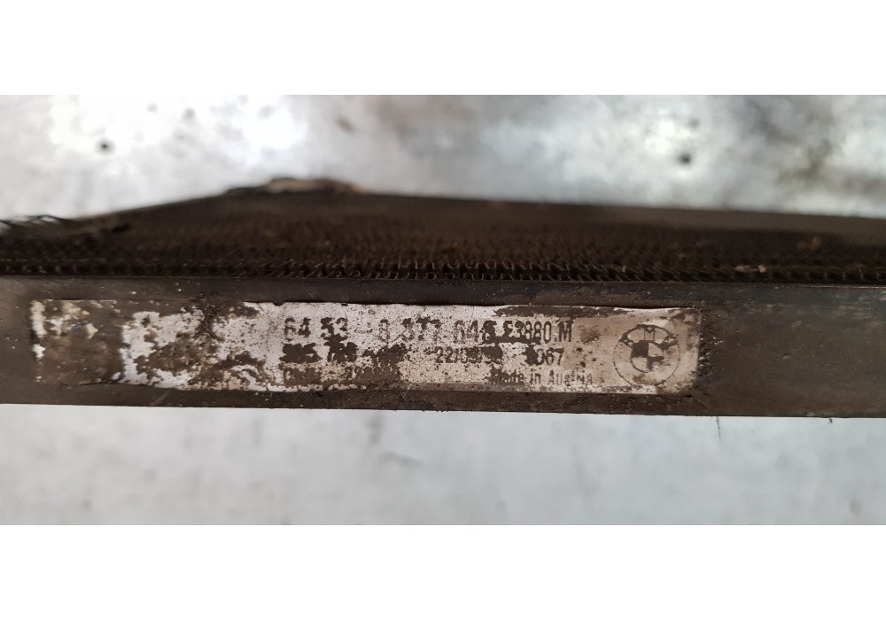 Recambio de condensador / radiador aire acondicionado para bmw serie 3 touring (e46) 320d referencia OEM IAM 64538377648   Recambio de condensador / radiador aire acondicionado para bmw serie 3 touring (e46) 320d referencia OEM IAM 64538377648