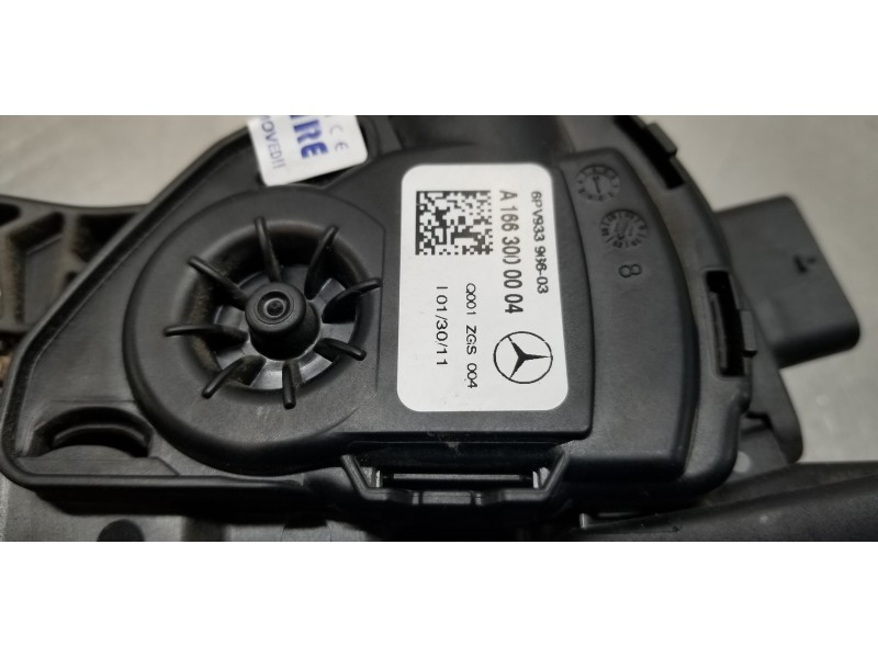 Recambio de pedal acelerador para mercedes clase m (w166) ml 350 bluetec (166.004) referencia OEM IAM A1663000004  