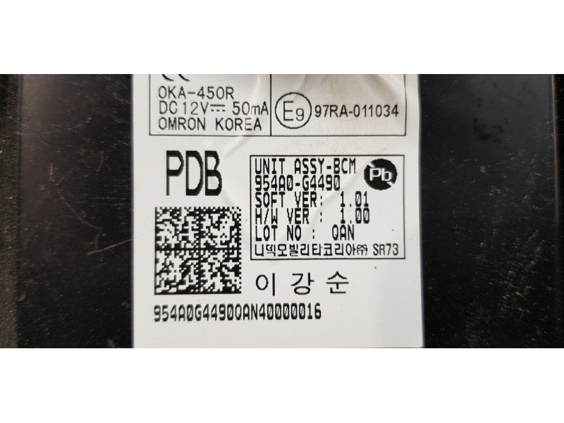 Recambio de modulo confort para hyundai i30 fastback tecno referencia OEM IAM 91955G4290 95490G4490 