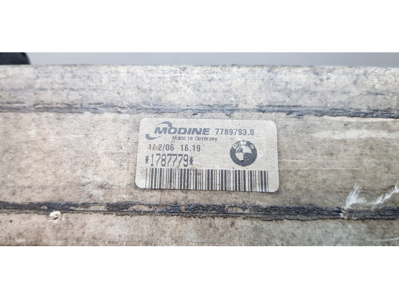Recambio de intercooler para bmw x3 (e83) 2.0d referencia OEM IAM 17517793370  