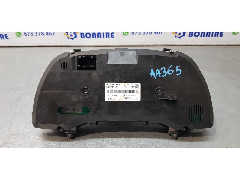 Recambio de cuadro instrumentos para opel combo d excellence l1h1 referencia OEM IAM 51976019   Recambio de cuadro instrumentos para opel combo d excellence l1h1 referencia OEM IAM 51976019