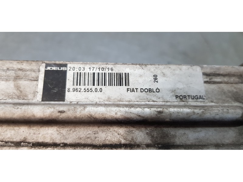 Recambio de intercooler para opel combo d excellence l1h1 referencia OEM IAM 896255500   Recambio de intercooler para opel combo d excellence l1h1 referencia OEM IAM 896255500