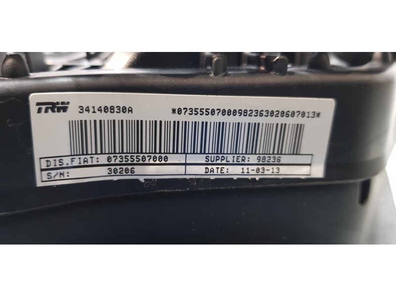 Recambio de kit airbag para opel combo d excellence l1h1 referencia OEM IAM 51976890   Recambio de kit airbag para opel combo d excellence l1h1 referencia OEM IAM 51976890