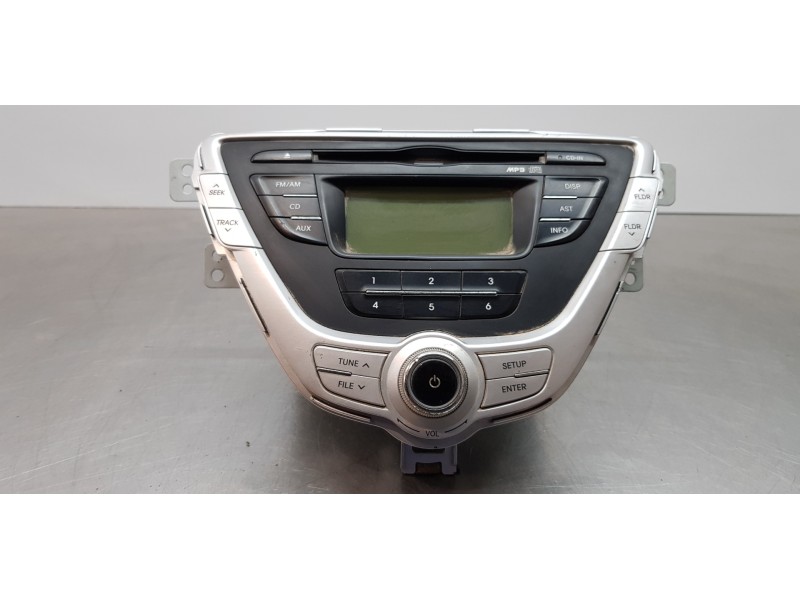 Recambio de sistema audio / radio cd para hyundai elantra (md) tecno referencia OEM IAM 961703X6004X  