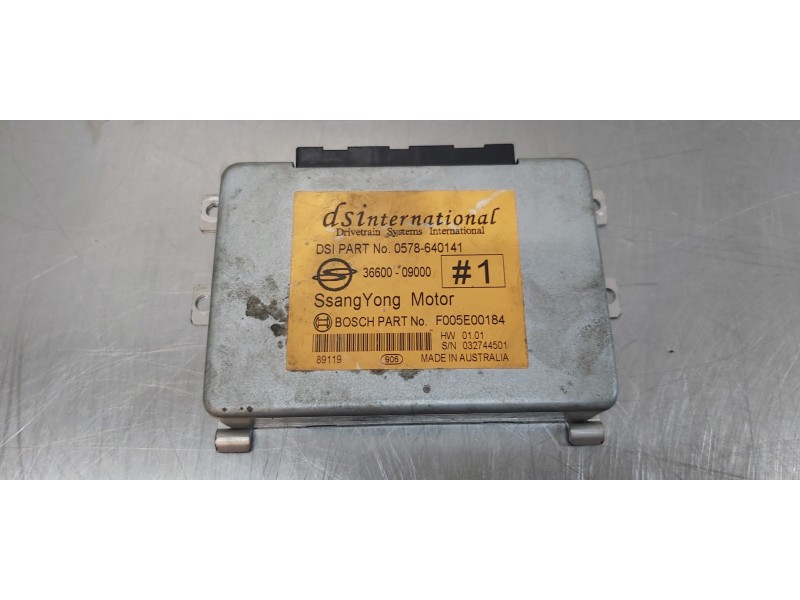 Recambio de modulo electronico para ssangyong actyon 200 xdi 4wd limited referencia OEM IAM 3660009000  