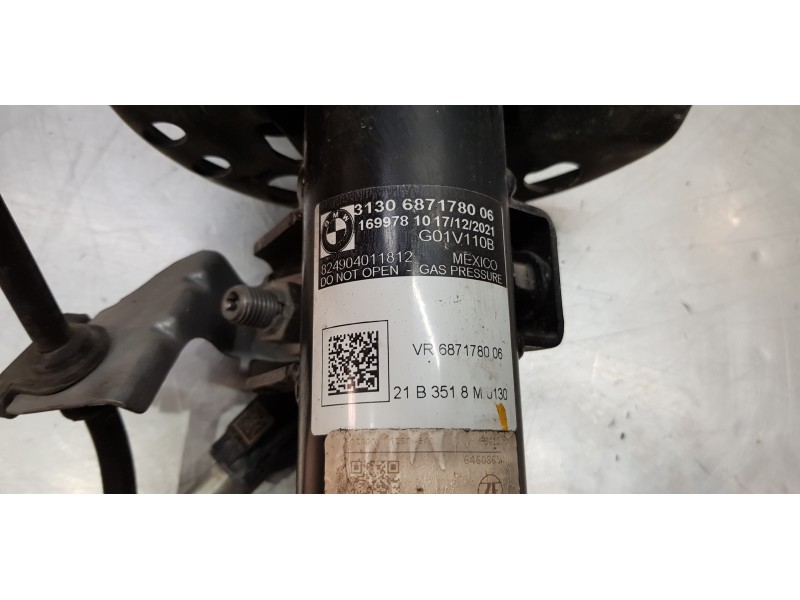 Recambio de amortiguador delantero derecho para bmw serie x3 (g01) xdrive20d referencia OEM IAM 31306871780  