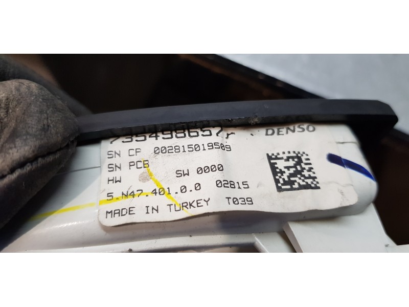 Recambio de mando calefaccion / aire acondicionado para opel combo d excellence l1h1 referencia OEM IAM 735498657   Recambio de mando calefaccion / aire acondicionado para opel combo d excellence l1h1 referencia OEM IAM 735498657