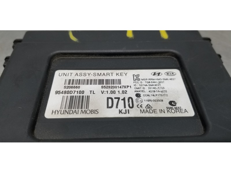 Recambio de modulo electronico para hyundai tucson tl referencia OEM IAM 95480D7100  