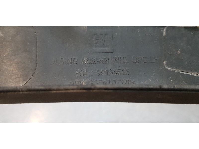 Recambio de aletin trasero izquierdo para chevrolet trax lt 4x4 referencia OEM IAM 95298241  