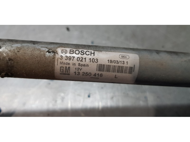 Recambio de motor limpia delantero para opel meriva b cosmo referencia OEM IAM 13250416   Recambio de motor limpia delantero para opel meriva b cosmo referencia OEM IAM 13250416