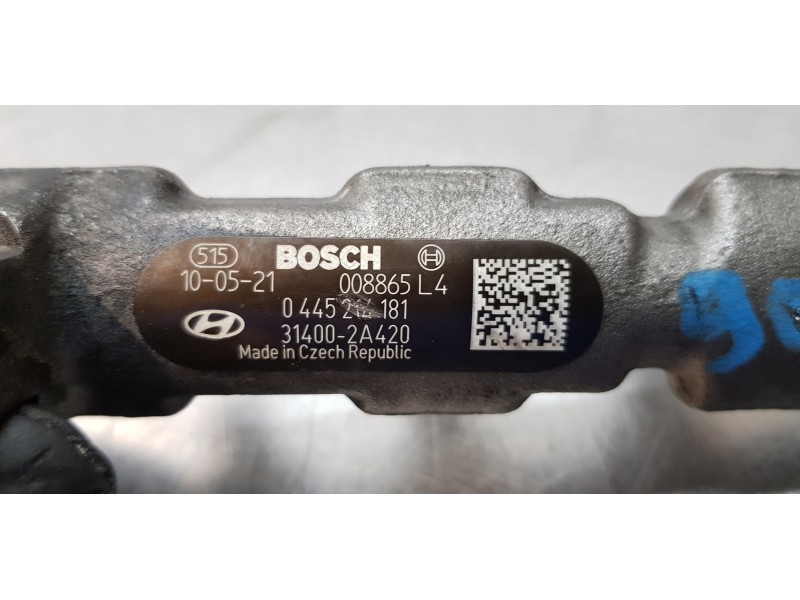 Recambio de rampa inyectora para kia venga x-tech referencia OEM IAM 314002A420  