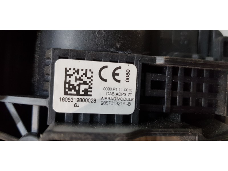 Recambio de airbag delantero izquierdo para renault scenic iii limited referencia OEM IAM 985701921R   Recambio de airbag delantero izquierdo para renault scenic iii limited referencia OEM IAM 985701921R