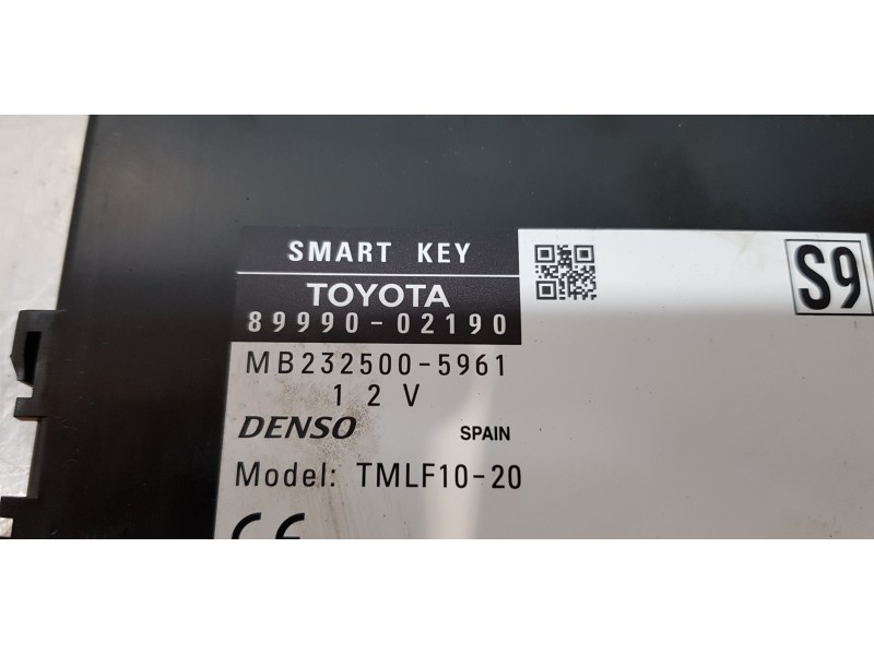 Recambio de modulo electronico para toyota auris touring sports (e18) hybrid active referencia OEM IAM 8999002190   Recambio de modulo electronico para toyota auris touring sports (e18) hybrid active referencia OEM IAM 8999002190