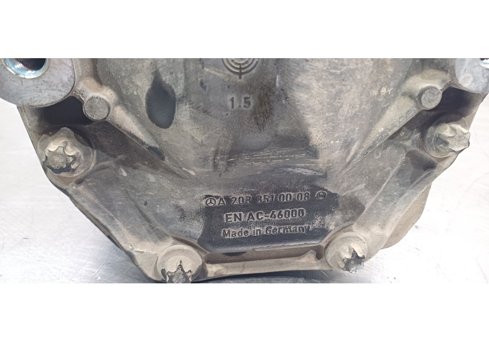 Recambio de diferencial trasero para mercedes clase c (w203) berlina 180 compressor (203.046) referencia OEM IAM A2033507514  