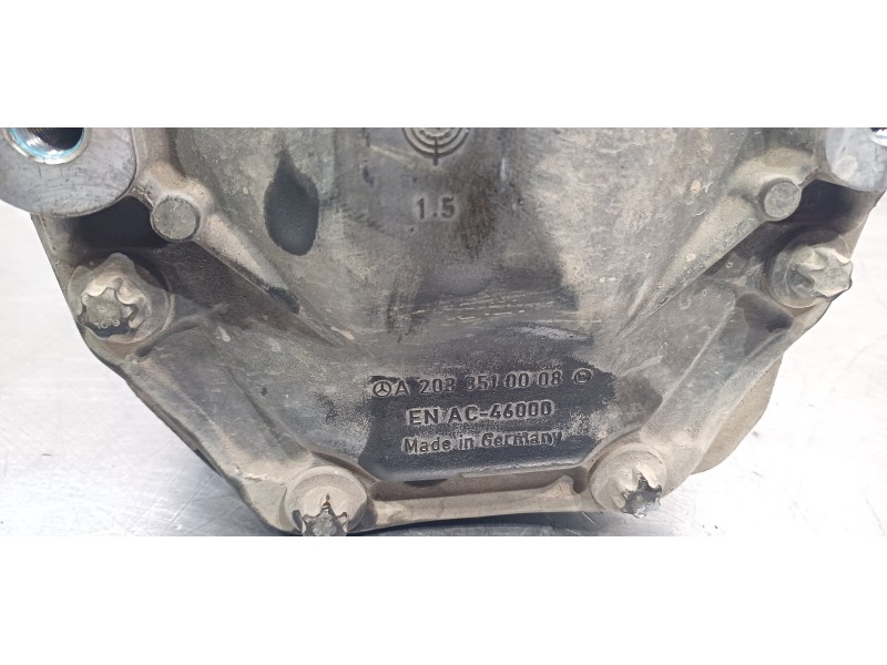 Recambio de diferencial trasero para mercedes clase c (w203) berlina 180 compressor (203.046) referencia OEM IAM A2033507514  