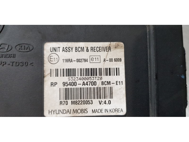 Recambio de modulo electronico para kia carens ( ) attract referencia OEM IAM 95400A4700  