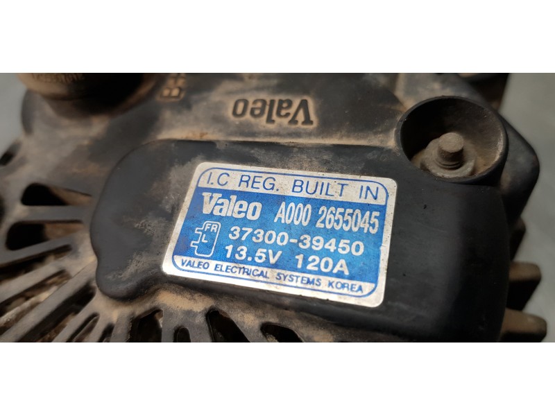 Recambio de alternador para kia sorento 3.5 v6 ex referencia OEM IAM 3730039450  