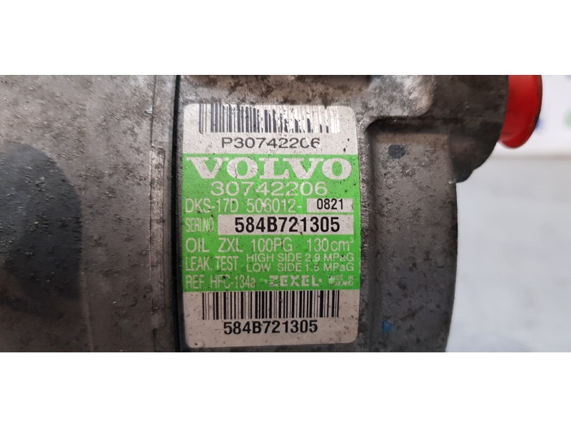 Recambio de compresor aire acondicionado para volvo v70 familiar 2.4 d referencia OEM IAM P30742206  