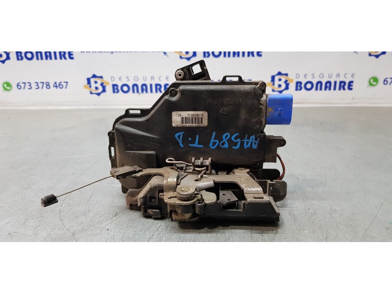 Recambio de cerradura puerta trasera derecha para seat toledo (5p2) stylance / style referencia OEM IAM 7L0839016  