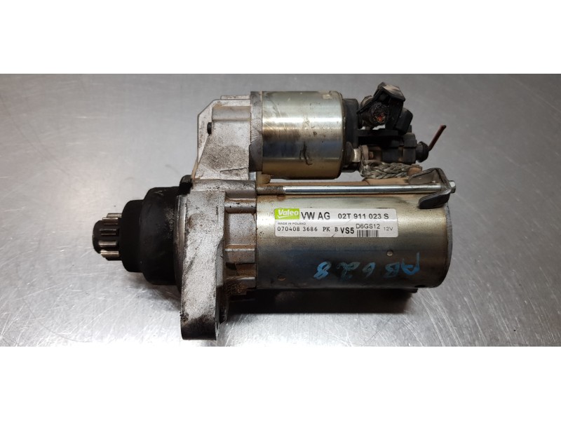 Recambio de motor arranque para seat ibiza (6j5) reference referencia OEM IAM 02T911023S   Recambio de motor arranque para seat ibiza (6j5) reference referencia OEM IAM 02T911023S
