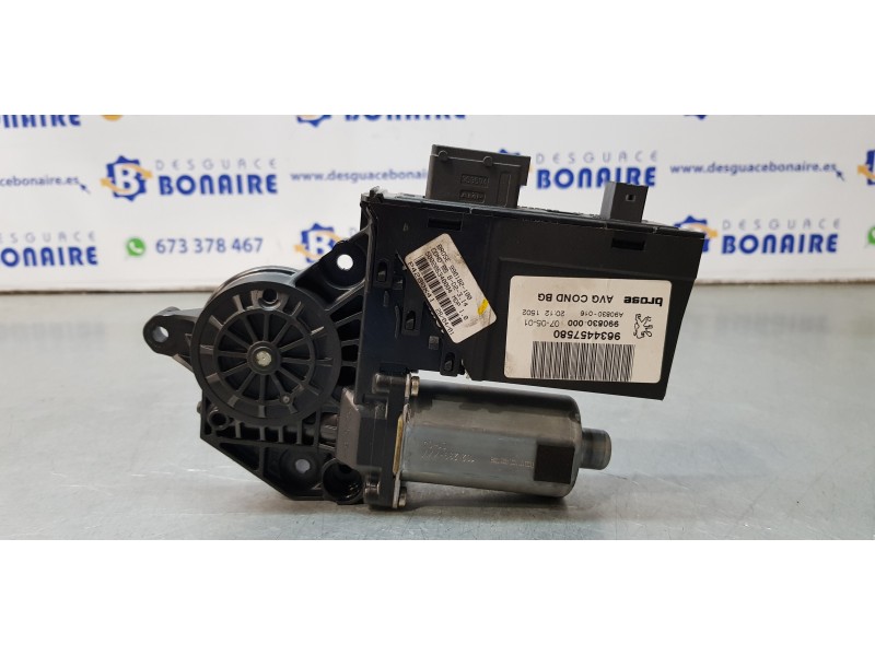 Recambio de motor elevalunas delantero izquierdo para peugeot 307 (s1) xt referencia OEM IAM 9634457580   Recambio de motor elevalunas delantero izquierdo para peugeot 307 (s1) xt referencia OEM IAM 9634457580