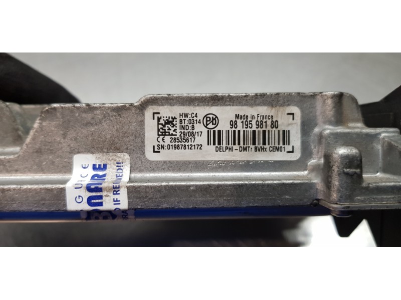 Recambio de centralita start / stop para citroen c4 picasso feel referencia OEM IAM 9819598180  