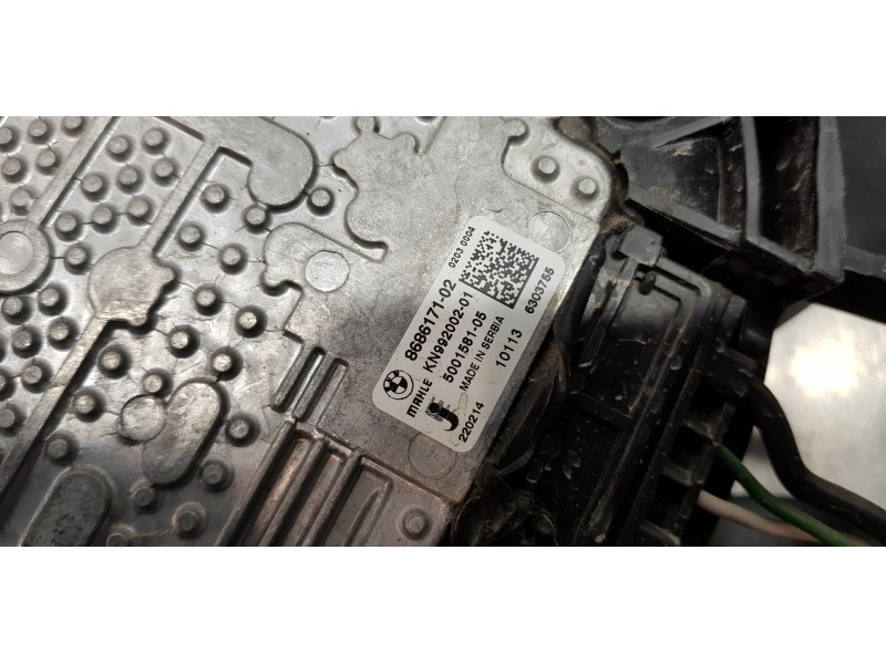 Recambio de electroventilador para bmw serie x3 (g01) xdrive20d referencia OEM IAM 17428472321 17118472321 8686171