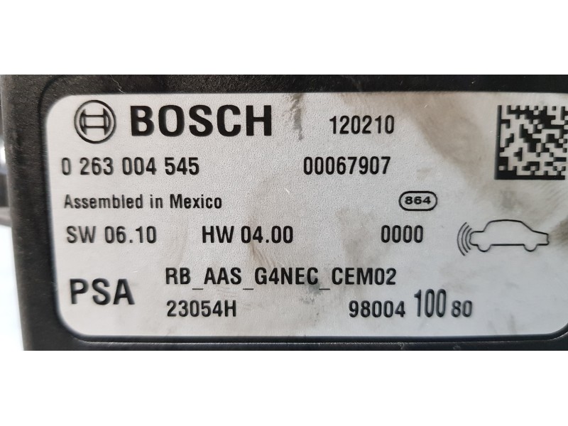 Recambio de modulo electronico para citroen c4 lim. exclusive referencia OEM IAM 9800410080   Recambio de modulo electronico para citroen c4 lim. exclusive referencia OEM IAM 9800410080