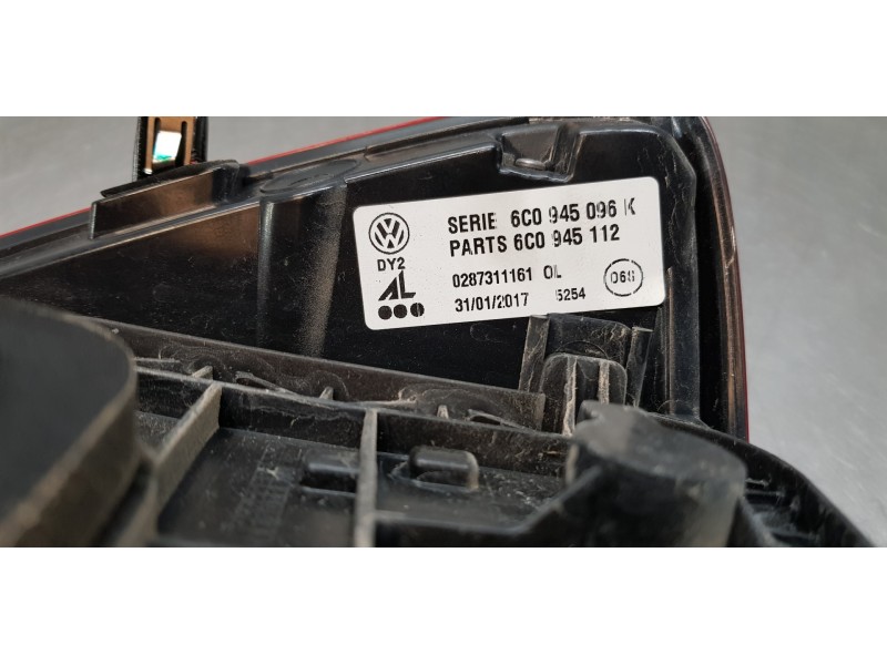 Recambio de piloto trasero derecho para volkswagen polo (6c1) advance bluemotion referencia OEM IAM 6C0945096K   Recambio de piloto trasero derecho para volkswagen polo (6c1) advance bluemotion referencia OEM IAM 6C0945096K