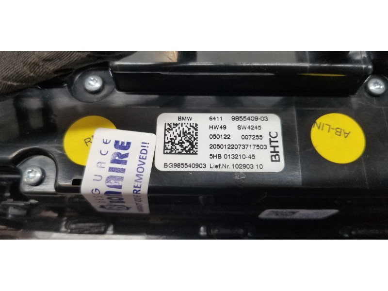 Recambio de mando climatizador para bmw serie x3 (g01) xdrive20d referencia OEM IAM 64119855409  