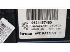Recambio de motor elevalunas delantero derecho para peugeot 307 break / sw (s1) sw referencia OEM IAM 9634457480   2