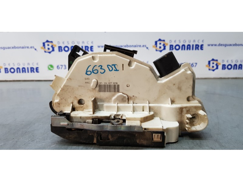 Recambio de cerradura puerta delantera izquierda para seat mii (kf1) reference referencia OEM IAM 1S1837015B  