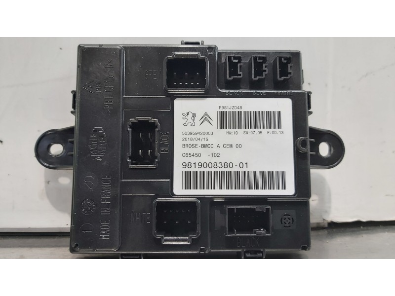 Recambio de modulo electronico para peugeot 3008 active referencia OEM IAM 9819008380   Recambio de modulo electronico para peugeot 3008 active referencia OEM IAM 9819008380