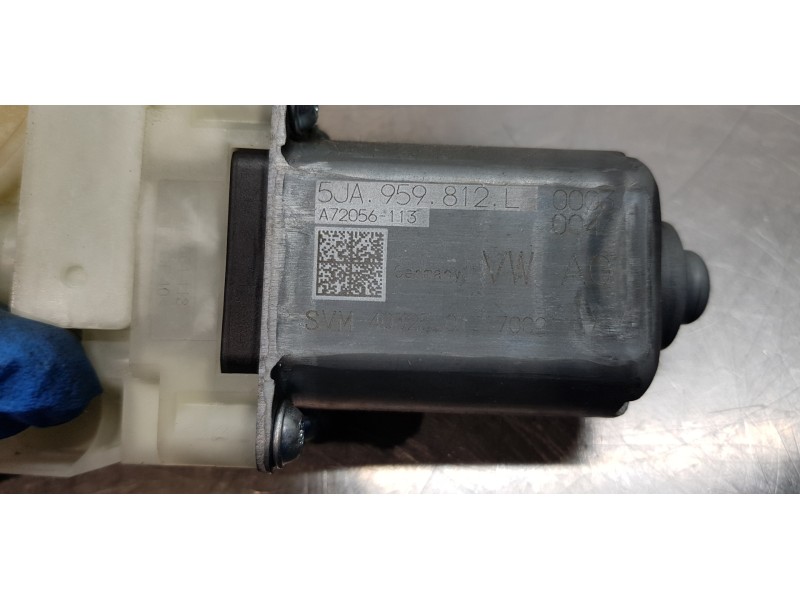 Recambio de motor elevalunas trasero derecho para skoda rapid active referencia OEM IAM 5JA959812L  