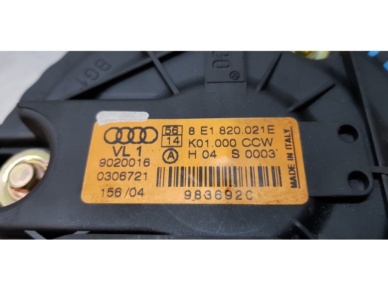 Recambio de motor calefaccion para audi a4 berlina (8e) 2.0 referencia OEM IAM 8E1820021E  