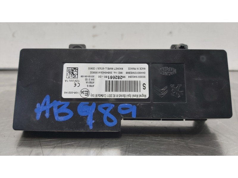 Recambio de modulo electronico para peugeot 3008 active referencia OEM IAM 9828266180   Recambio de modulo electronico para peugeot 3008 active referencia OEM IAM 9828266180