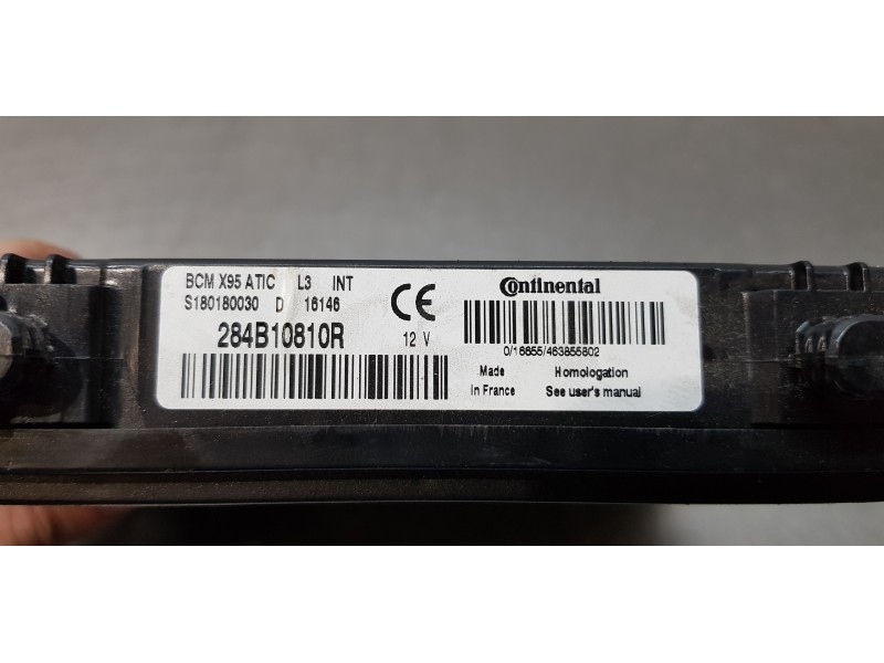 Recambio de modulo electronico para renault scenic iii grand dynamique referencia OEM IAM 284B10810R   Recambio de modulo electronico para renault scenic iii grand dynamique referencia OEM IAM 284B10810R